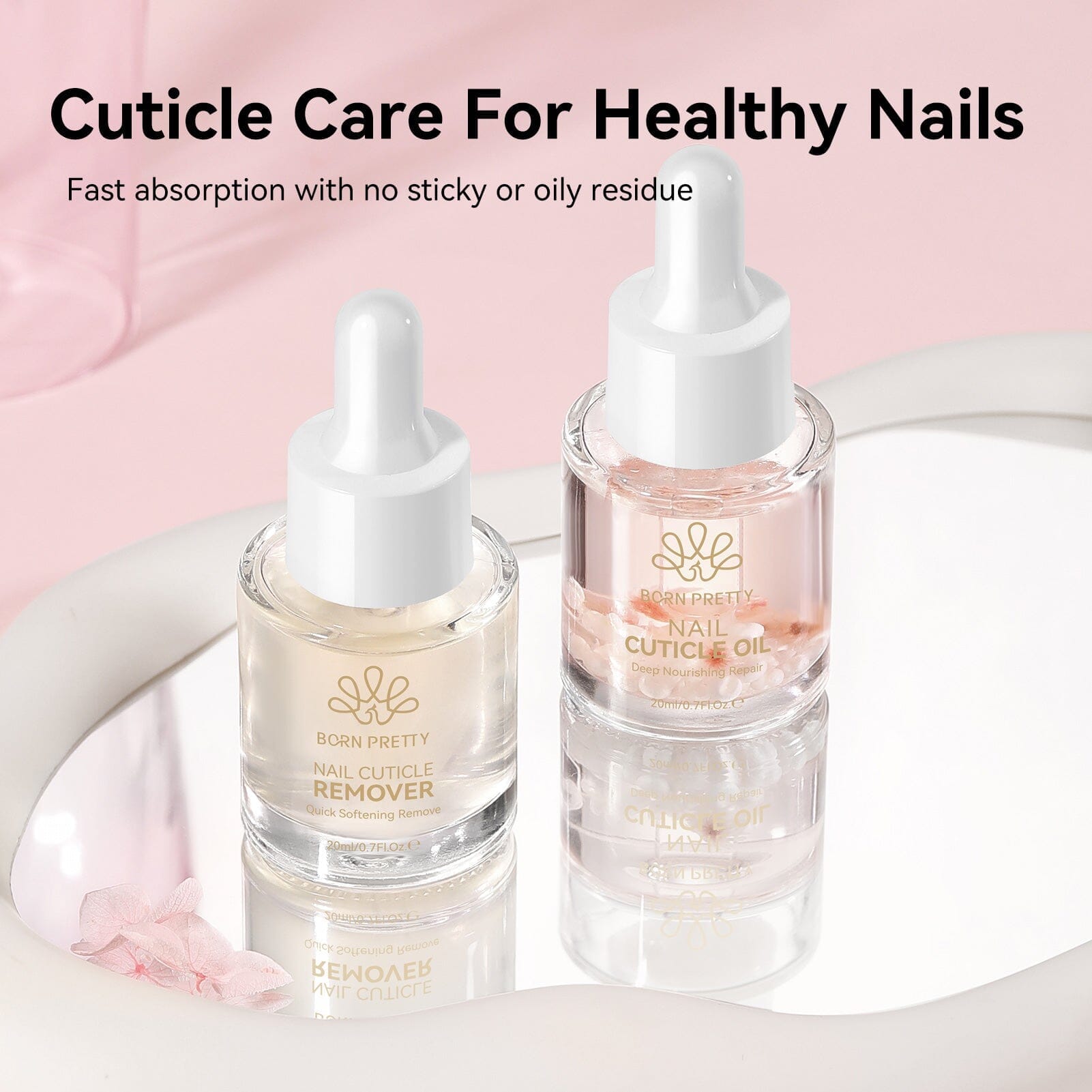 Flower-Infused Nail Cuticle Oil 20ml Tools & Accessories BORN PRETTY 