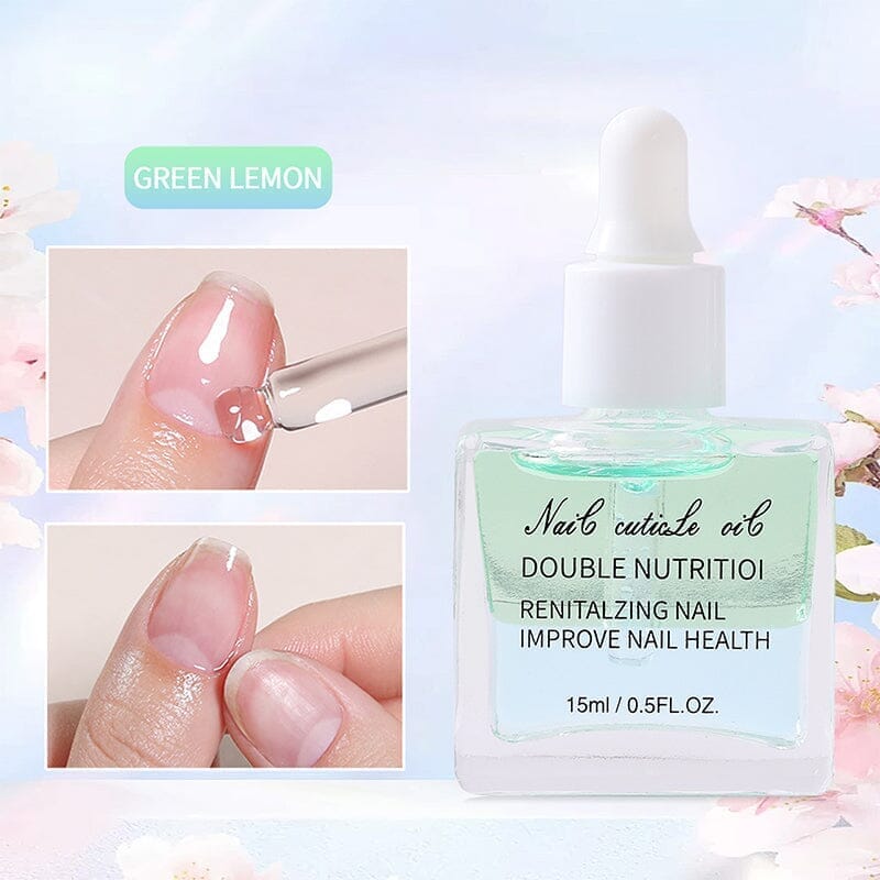 Nail Cuticle Oil 15ml Tools & Accessories No Brand Green Lemon 