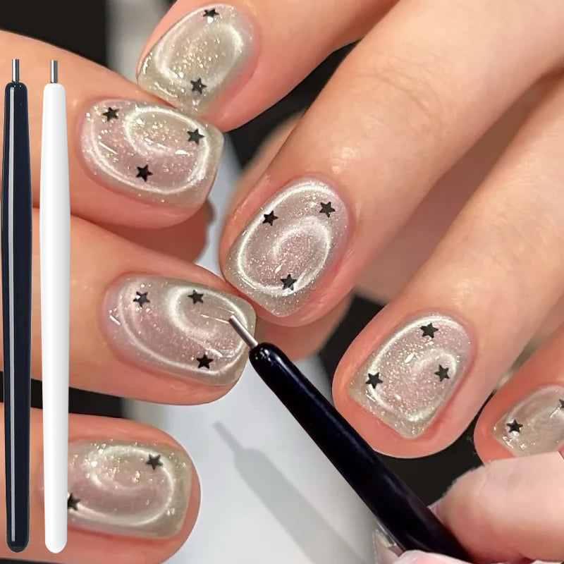 Double Headed Black Magnetic Pen