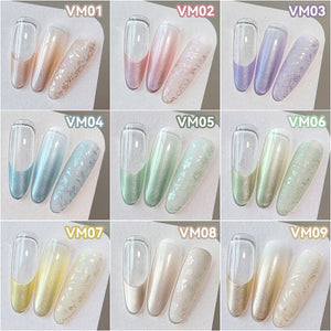 9 Colors 4 in 1 Pat Painting Gel Veiled Moon Gel Nail Polish UR SUGAR 