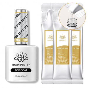 4pcs Set Super Top Coat 15ml Base & Top Coat BORN PRETTY 