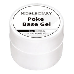 Poke Base Gel 8ml Gel Nail Polish NICOLE DIARY 