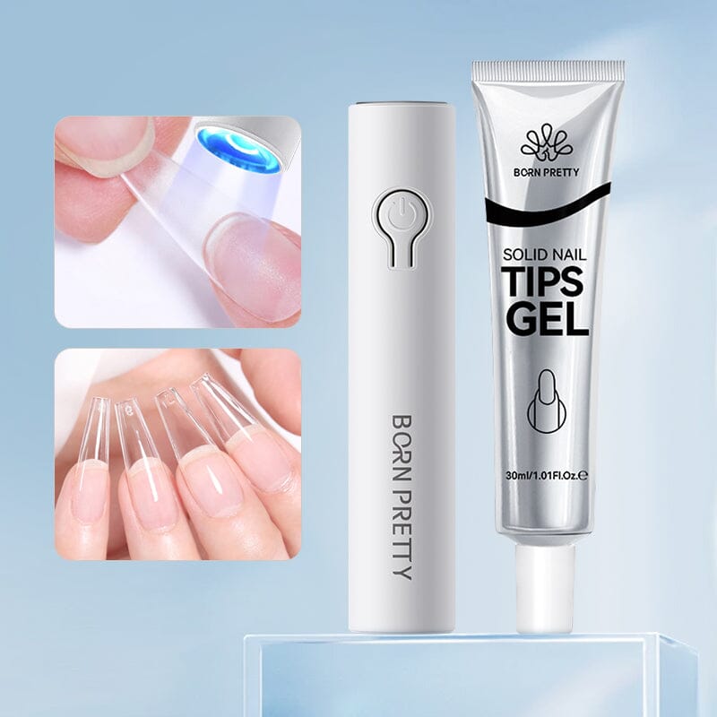 Mini Hand Light & Solid Nail Tips Gel Sets & Kits BORN PRETTY 