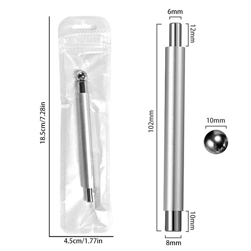 Double Head Cat Magnet Stick Pink Gold Silver Tools & Accessories No Brand 