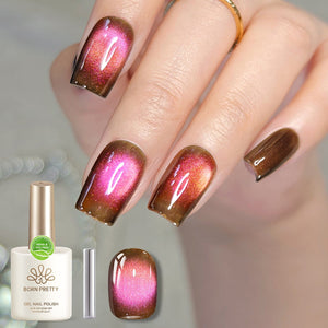 HEMA/TPO FREE Colored Cat Magnetic Gel MY121 Guava Soda 15ml Gel Nail Polish BORN PRETTY 