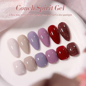 6 Bottles Nail Polish Muted Muse 6ml Nail Polish BORN PRETTY 
