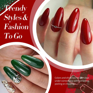 6 Bottles Nail Polish Christmas Carnival 6ml Nail Polish BORN PRETTY 