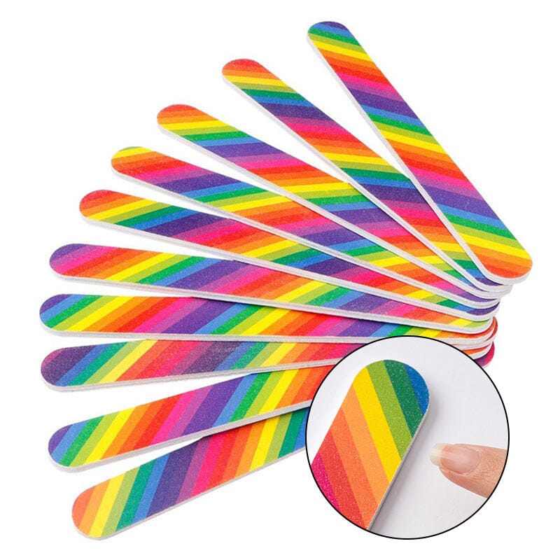 Colorful Nail File 150/150 Tools & Accessories No Brand 