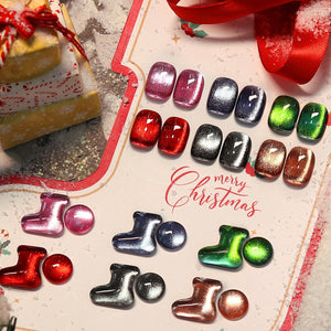 6 Colors HEMA/TPO FREE Crystal Cat Magnetic Gel M20 Frosty Ode 7ml Gel Nail Polish BORN PRETTY 