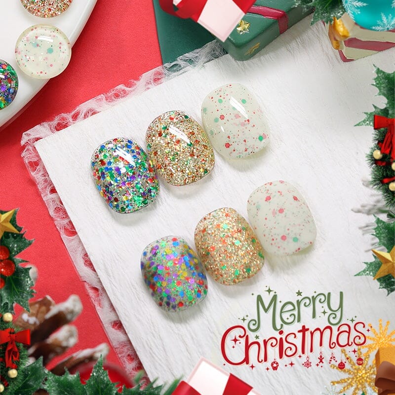 Christmas Holiday Jelly Gel Polish 15ml Gel Nail Polish BORN PRETTY 