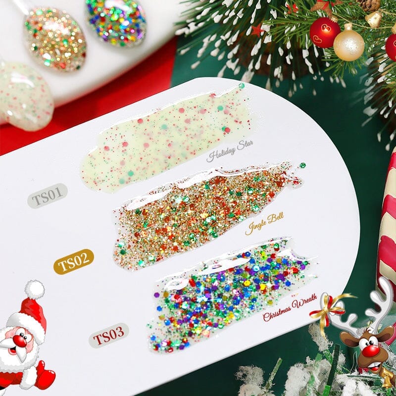 Christmas Holiday Jelly Gel Polish 15ml Gel Nail Polish BORN PRETTY 