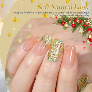 Jelly Gel Polish TS02 Jingle Bell 15ml Gel Nail Polish BORN PRETTY 