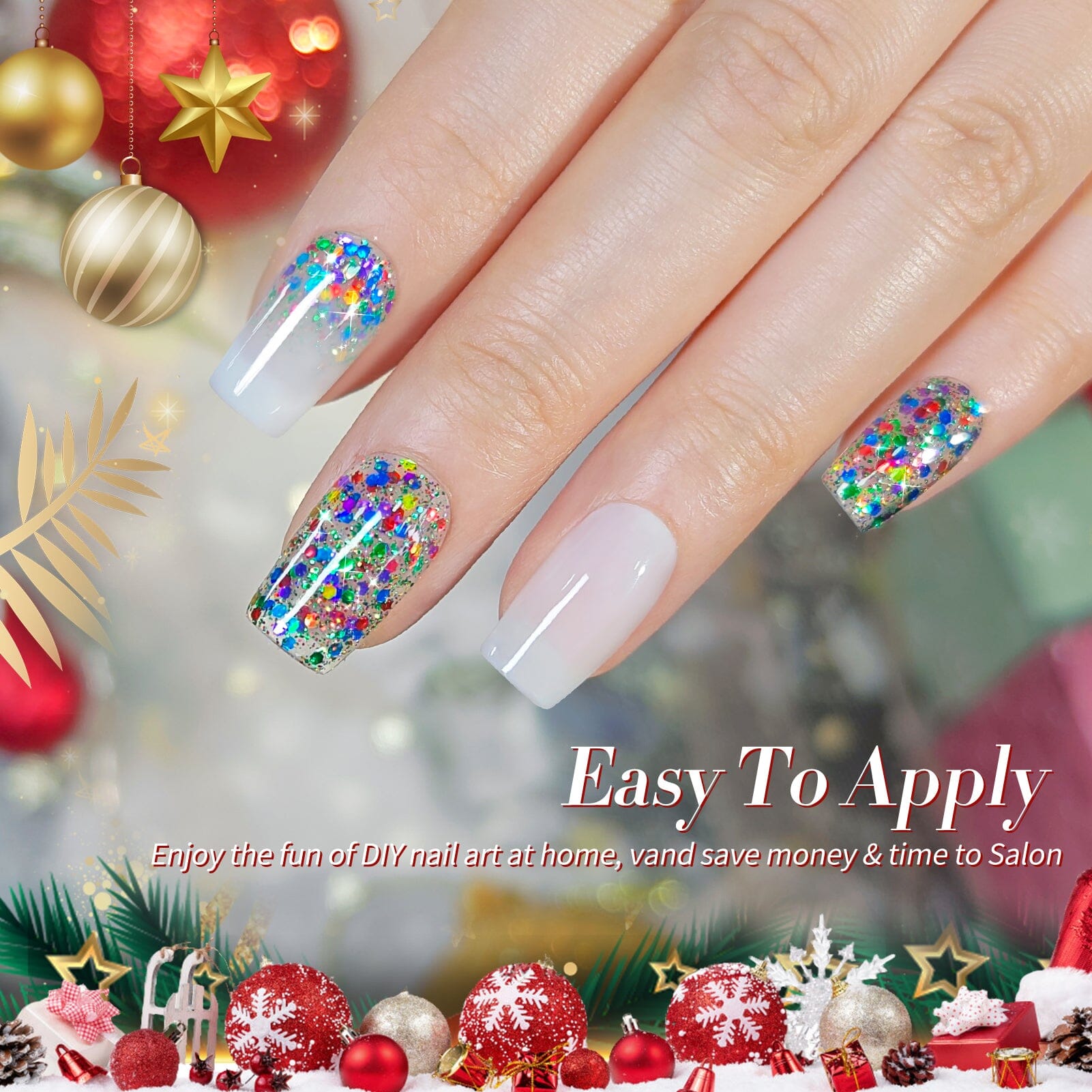 Jelly Gel Polish TS03 Christmas Wreath 15ml