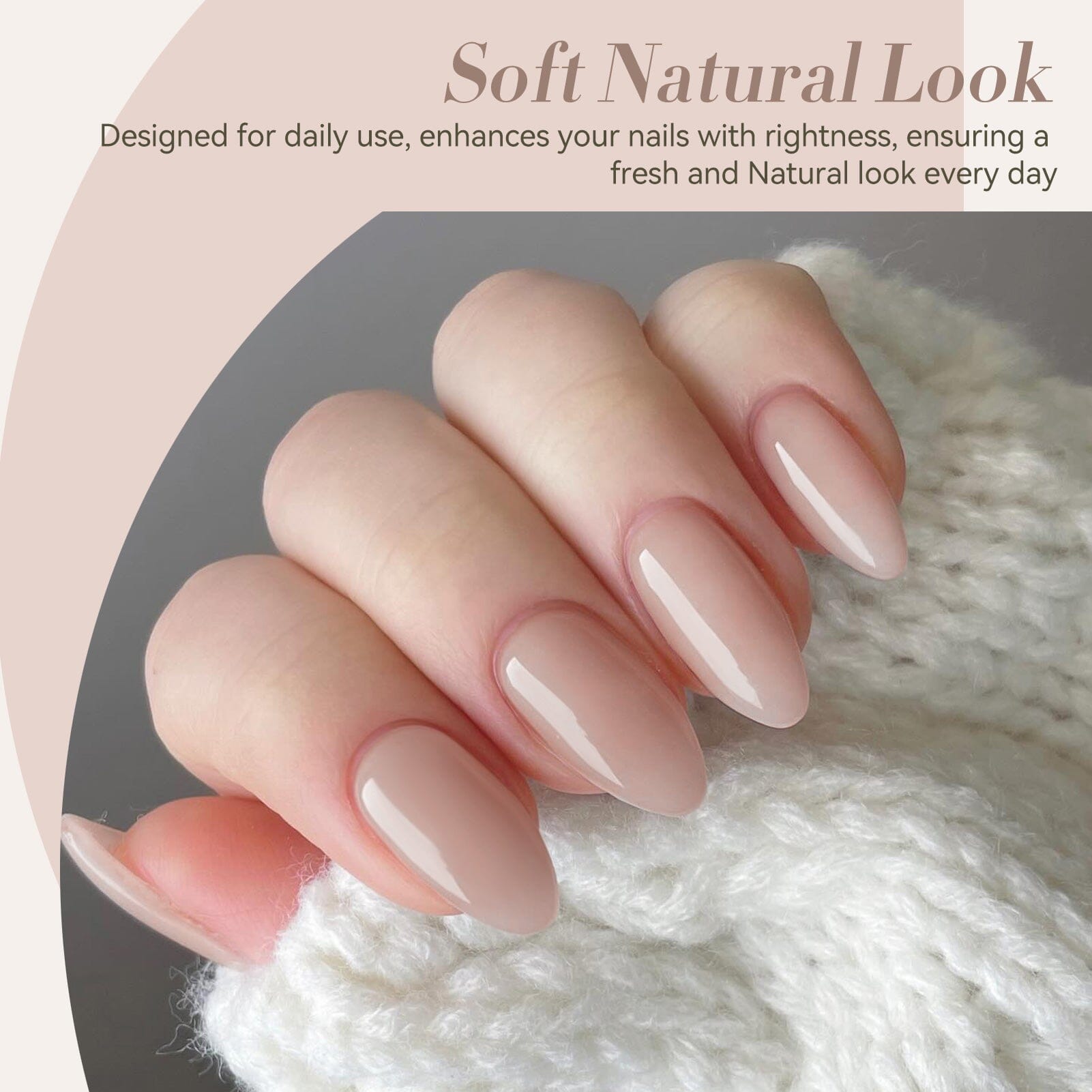 Jelly Gel Polish TS15 Pink Dawn 15ml HEMA/TPO FREE Gel Nail Polish BORN PRETTY 