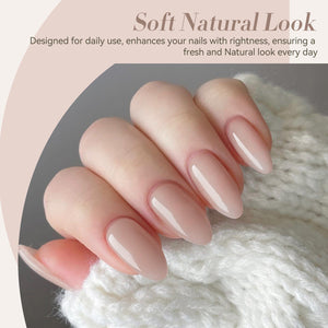 Jelly Gel Polish TS15 Pink Dawn 15ml HEMA/TPO FREE Gel Nail Polish BORN PRETTY 