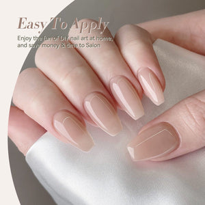 Jelly Gel Polish TS15 Pink Dawn 15ml HEMA/TPO FREE Gel Nail Polish BORN PRETTY 