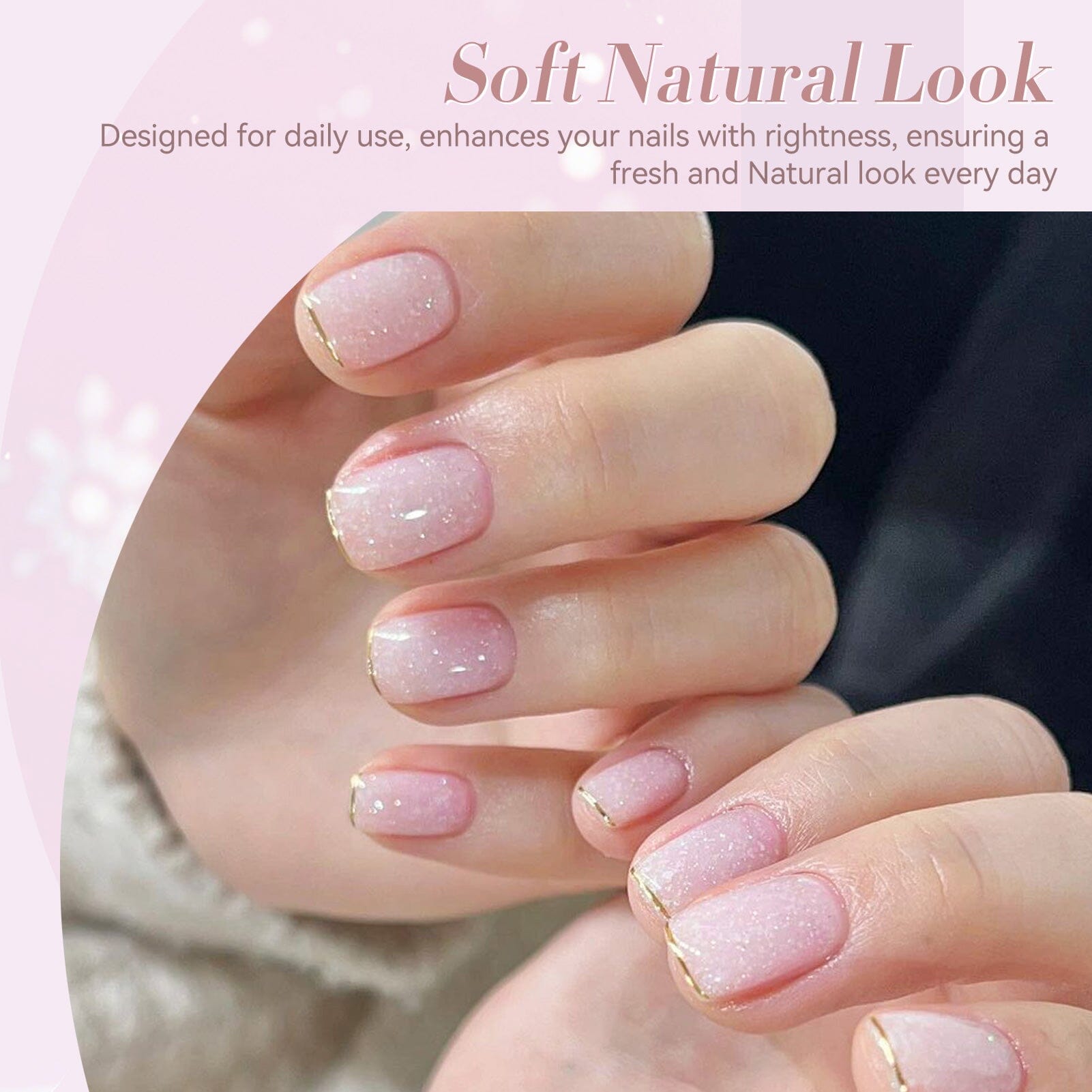 Jelly Gel Polish TS20 Blossom Flurry 15ml HEMA/TPO FREE Gel Nail Polish BORN PRETTY 