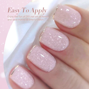 Jelly Gel Polish TS20 Blossom Flurry 15ml HEMA/TPO FREE Gel Nail Polish BORN PRETTY 