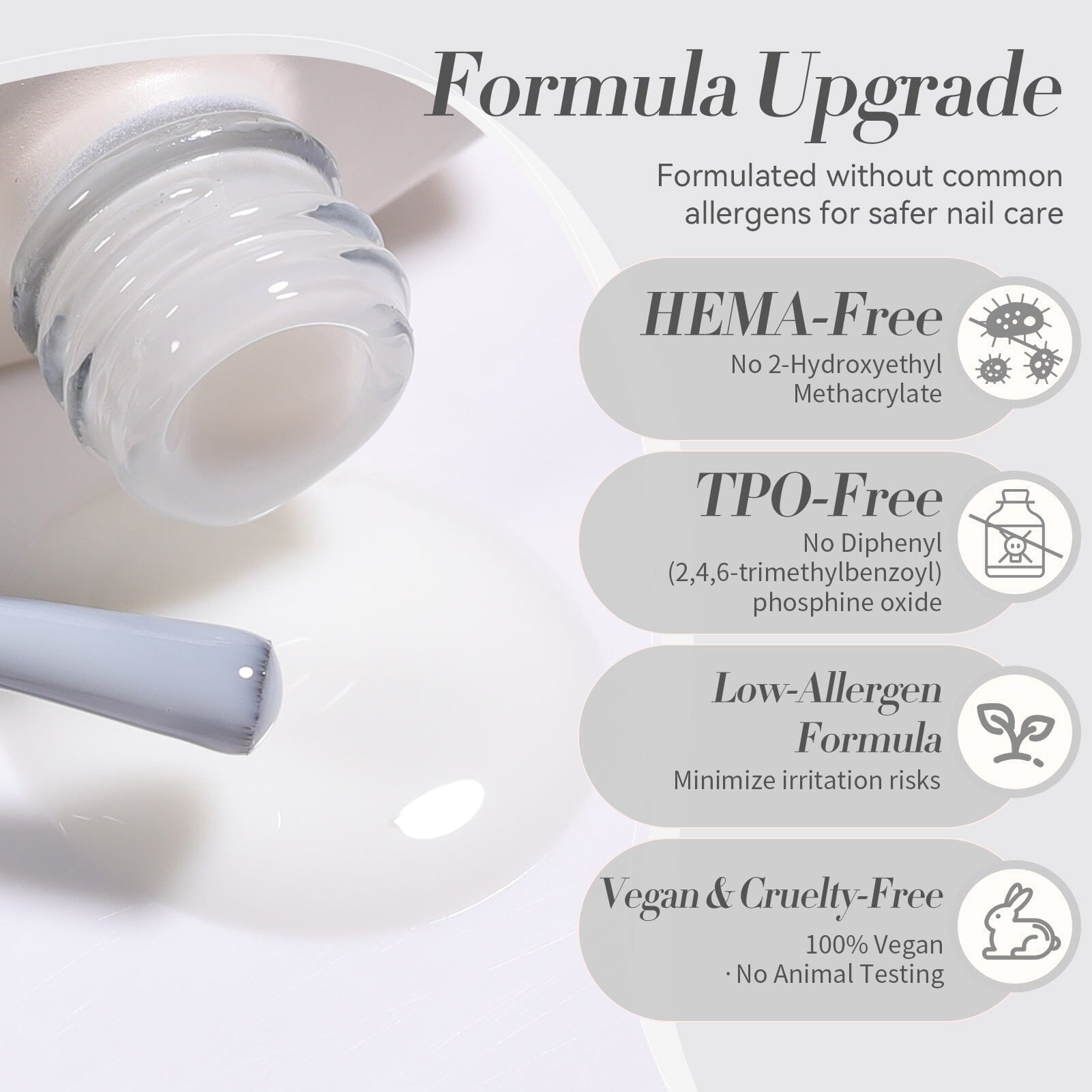 Jelly Gel Polish 15ml HEMA/TPO FREE Gel Nail Polish BORN PRETTY 