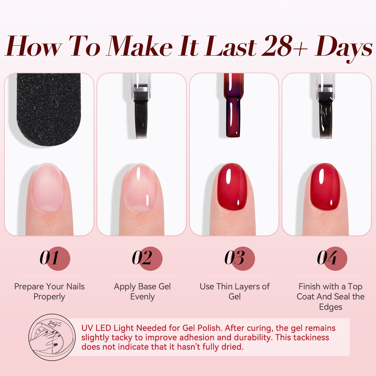 Jelly Gel Polish TS23 Flamingo Glow 15ml HEMA/TPO FREE Gel Nail Polish BORN PRETTY 