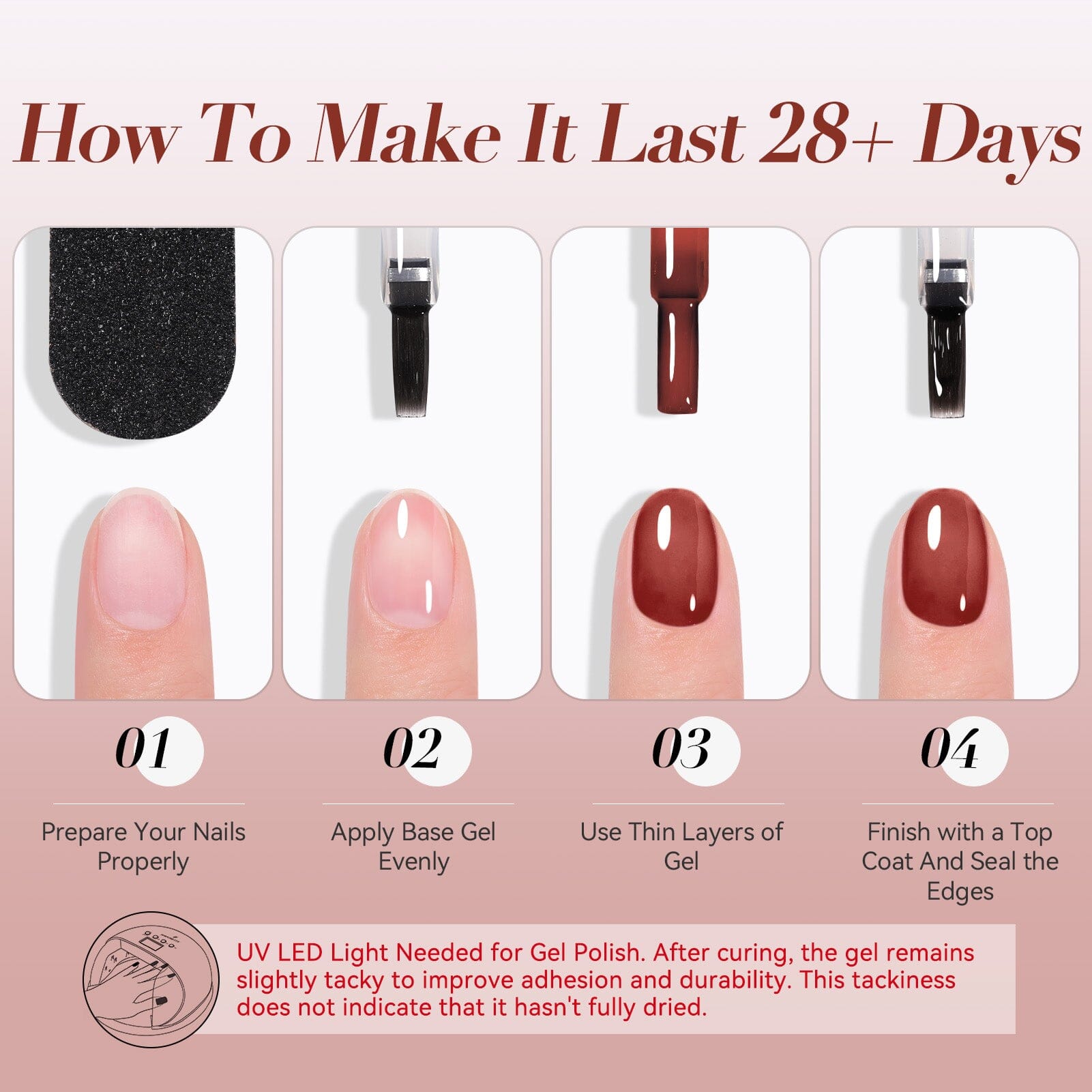 Jelly Gel Polish TS26 Smoky Rose 15ml HEMA/TPO FREE Gel Nail Polish BORN PRETTY 