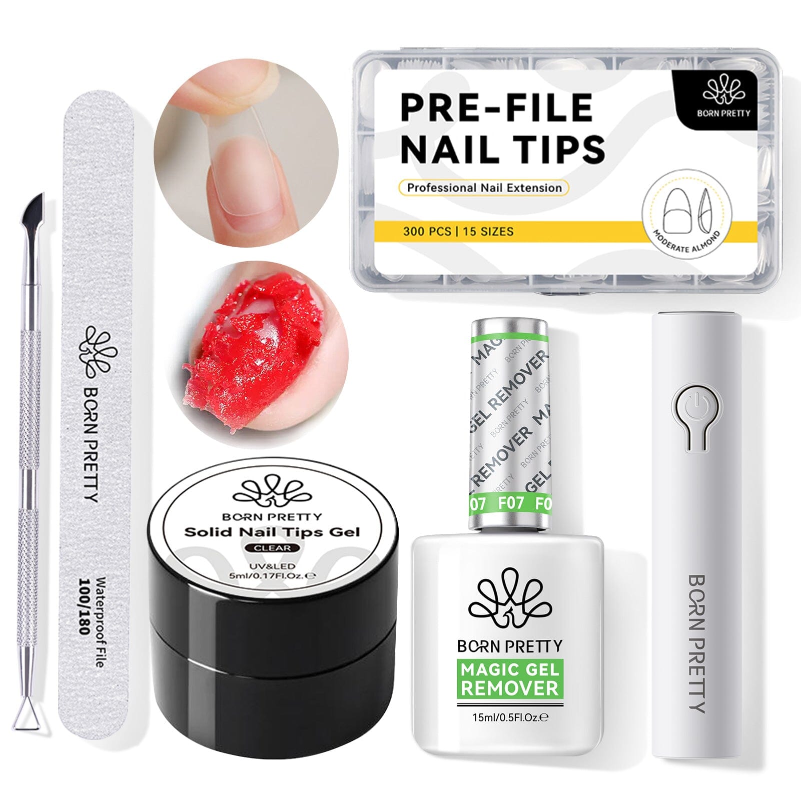 Nail Patch Removal Kit #10 Sets & Kits BORN PRETTY 
