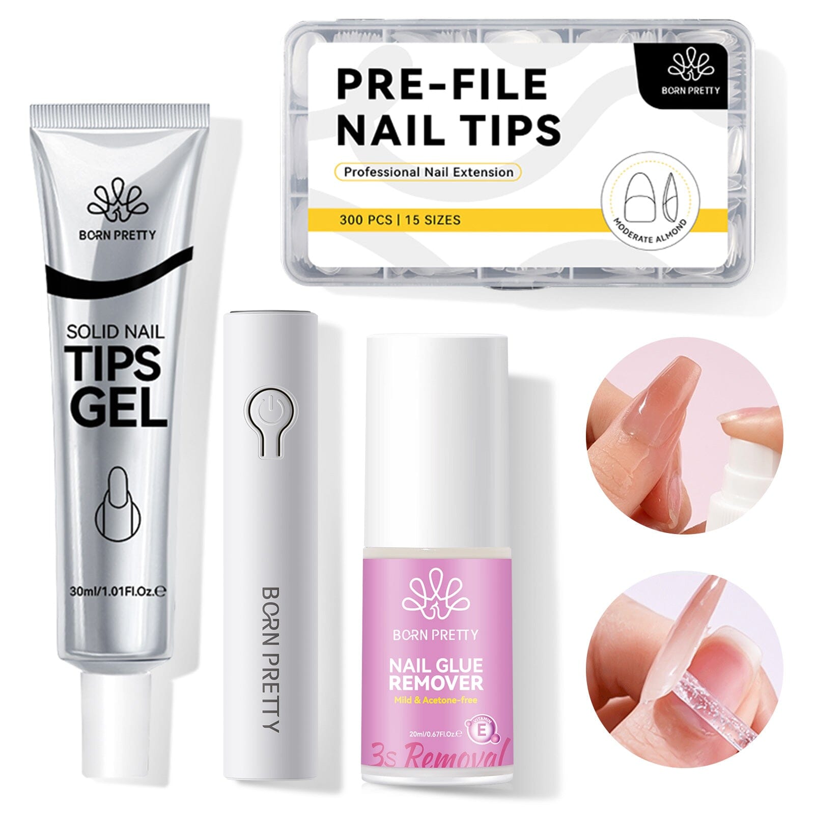 Nail Patch Removal Kit #04 Sets & Kits BORN PRETTY 