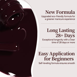Color Nail Gel SJ11 Dark Cherry 15ml Gel Nail Polish BORN PRETTY 