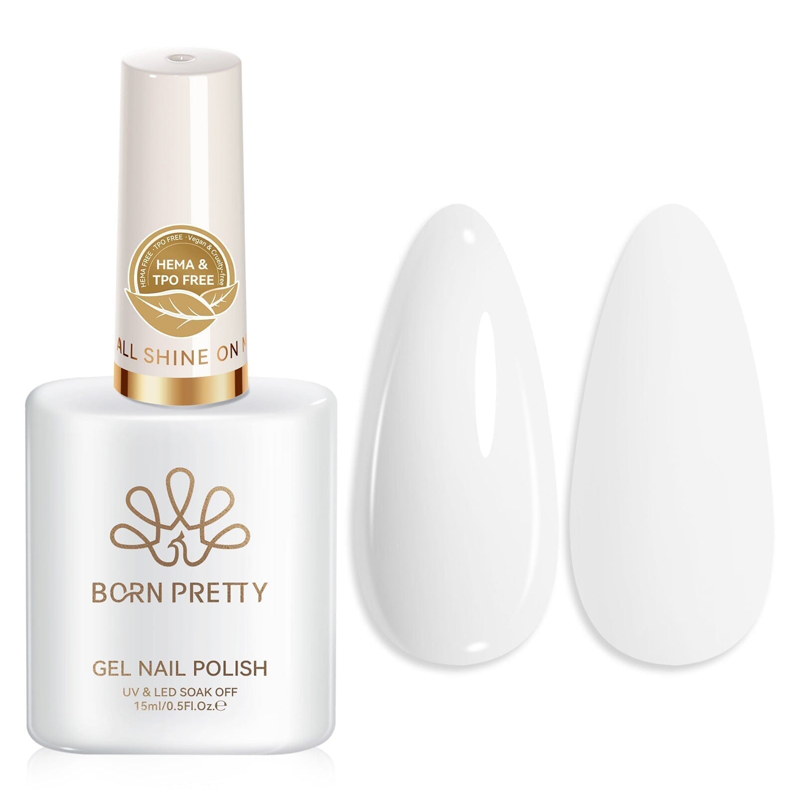 20 Colors Nail Gel 15ml HEMA/TPO FREE Gel Nail Polish BORN PRETTY 