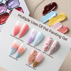 4 in 1 Pat Painting Gel Gel Nail Polish UR SUGAR 