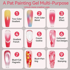 4 in 1 Pat Painting Gel Gel Nail Polish UR SUGAR 