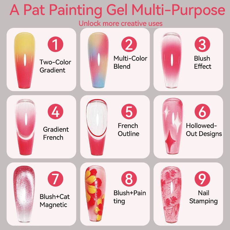 4 in 1 Pat Painting Gel Gel Nail Polish UR SUGAR 