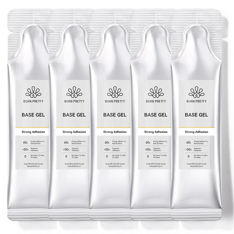Base Gel 15ml (Bag) Base & Top Coat BORN PRETTY 5 pcs 