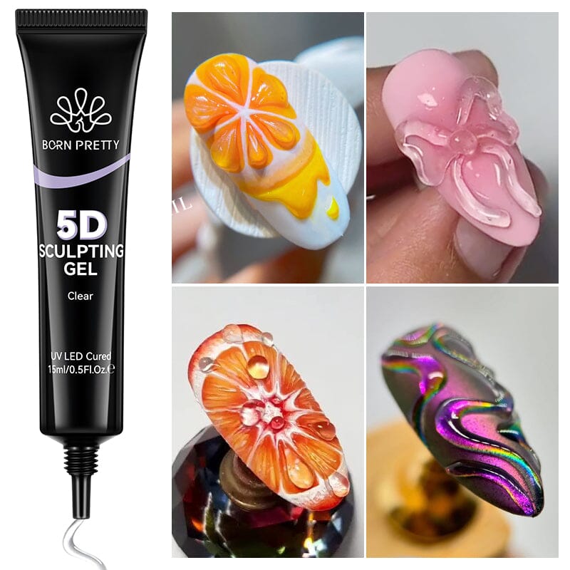5D Sculpting Gel Polish 15ml Gel Nail Polish BORN PRETTY 