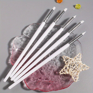 5pcs Silicon Pressing Pen Set Tools & Accessories No Brand 