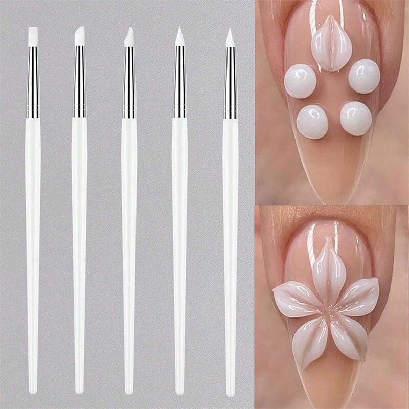 5pcs Silicon Pressing Pen Set Tools & Accessories No Brand 