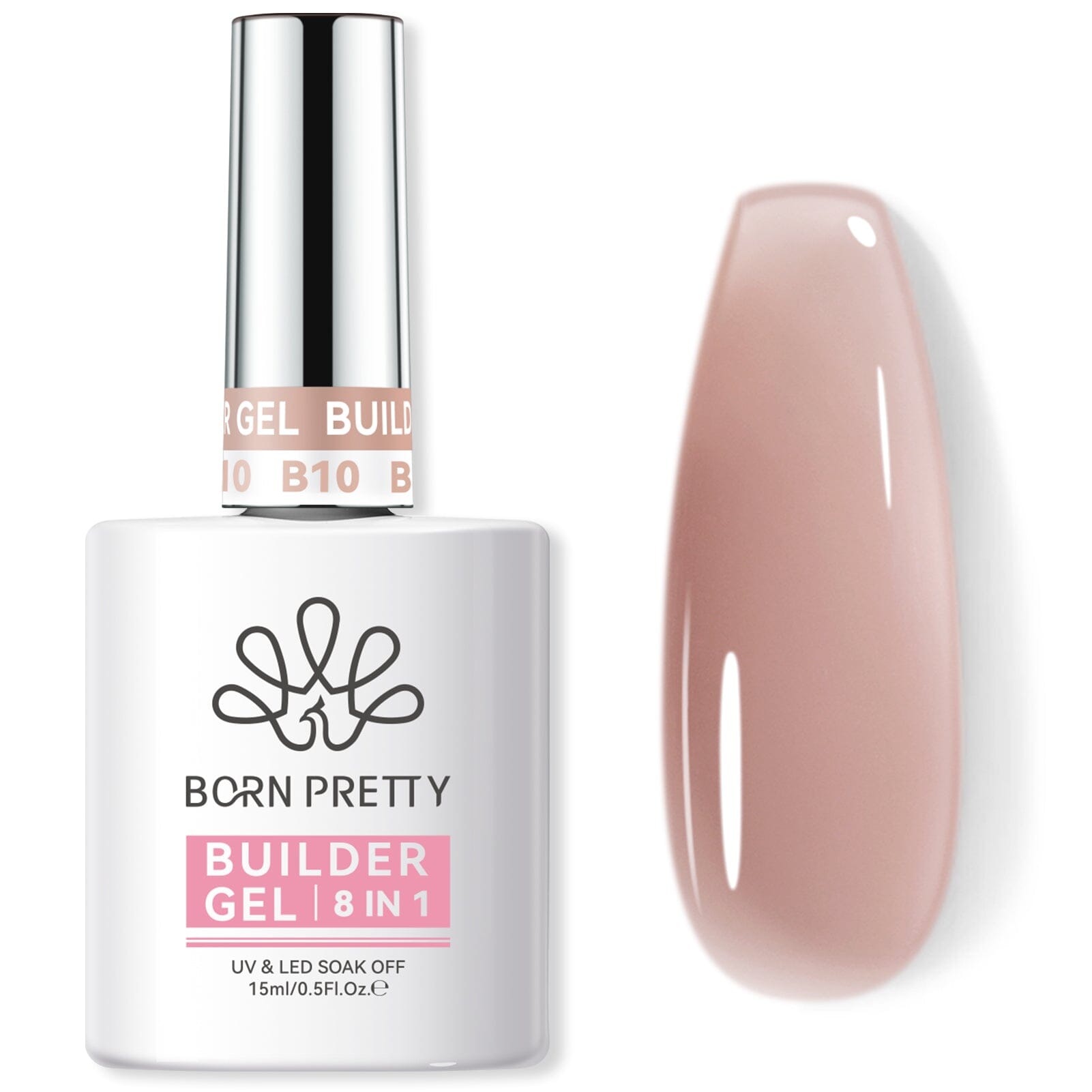 8 in 1 Builder Gel 15ml Gel Nail Polish BORN PRETTY 