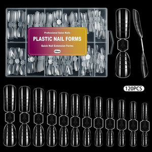 120pcs Extension Gel Mold Tips Nail Tips No Brand 