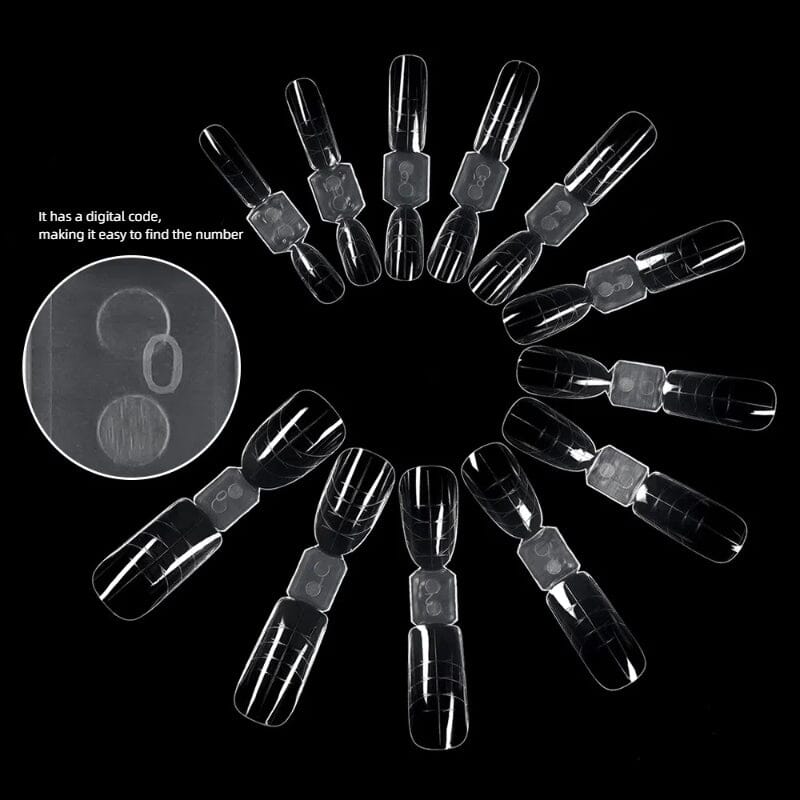 120pcs Extension Gel Mold Tips Nail Tips No Brand 