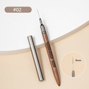 Wooden Handle Nail Liner Brush Tools & Accessories No Brand 02 