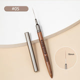 Wooden Handle Nail Liner Brush Tools & Accessories No Brand 05 