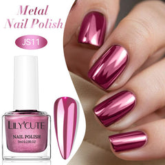 Metal Nail Polish JS11 7ml Nail Polish LILYCUTE 