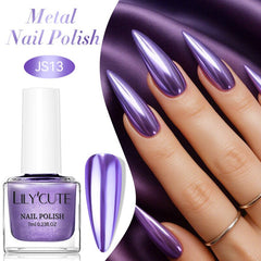 Metal Nail Polish JS13 7ml Nail Polish LILYCUTE 