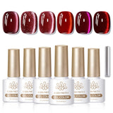 6 Colors Cat Magnetic Gel M30 Good Luck 7ml Gel Nail Polish BORN PRETTY 