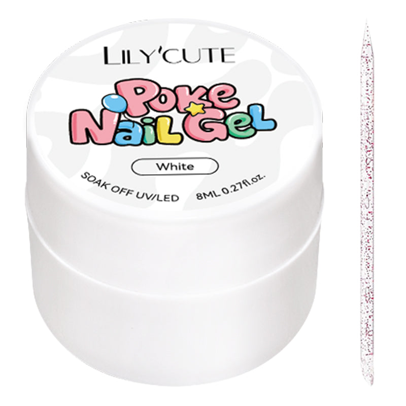Poke Nail Gel White 8ml