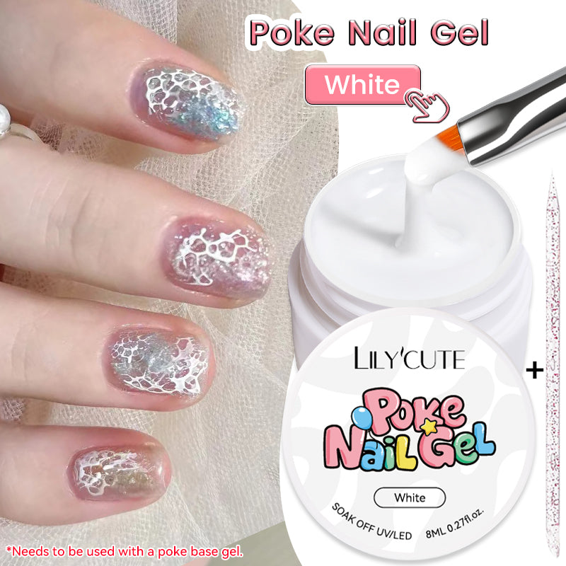 Poke Nail Gel White 8ml