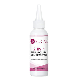 2 in 1 Nail Polish Gel Remover 100ml Nail Care UR SUGAR 
