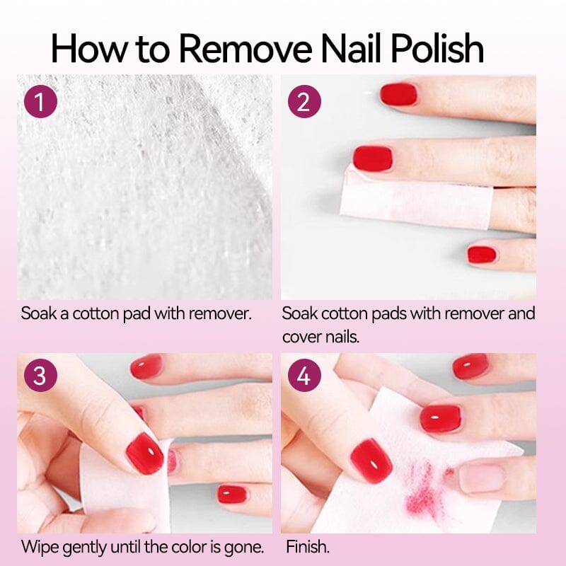 2 in 1 Nail Polish Gel Remover 100ml Nail Care UR SUGAR 
