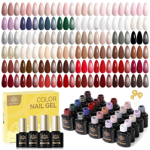 48 Colors Gel Set S31 Soft Dusk 5ml Gel Nail Polish BORN PRETTY 