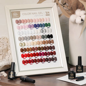 48 Colors Gel Set S31 Soft Dusk 5ml Gel Nail Polish BORN PRETTY 
